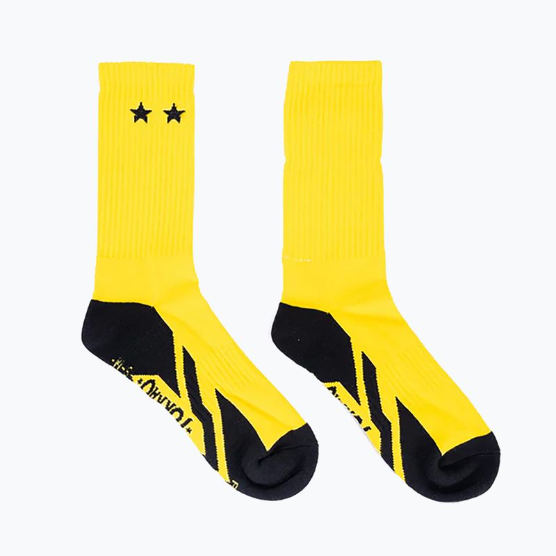 Calzini YOKKAO Classic gialli da uomo 2