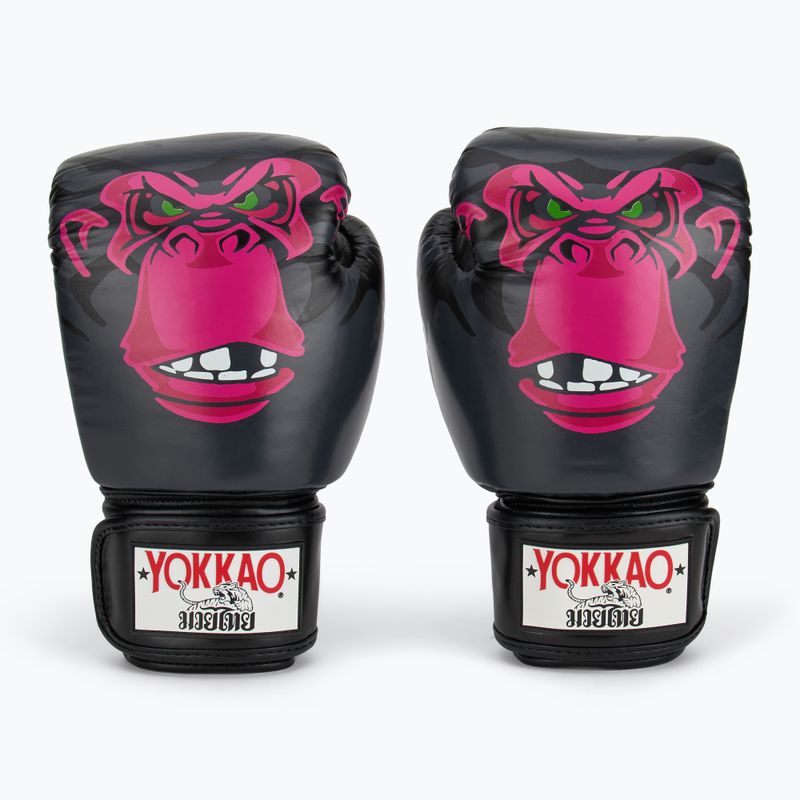 Guanti da boxe da uomo YOKKAO Primate nero 2