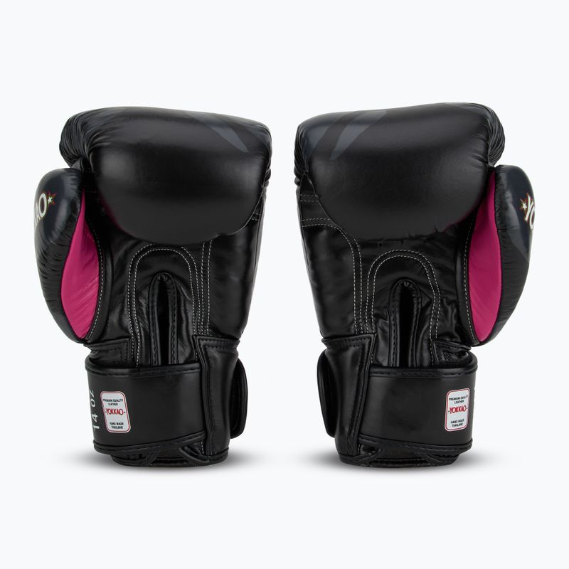 Guanti da boxe da uomo YOKKAO Primate nero 3