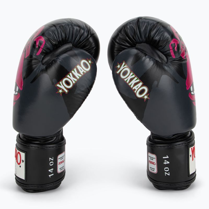 Guanti da boxe da uomo YOKKAO Primate nero 4
