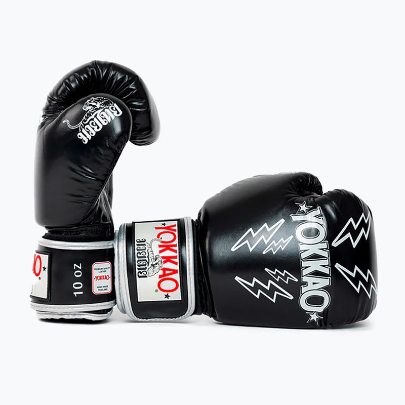 Guanti da boxe da uomo YOKKAO Stadium nero 3