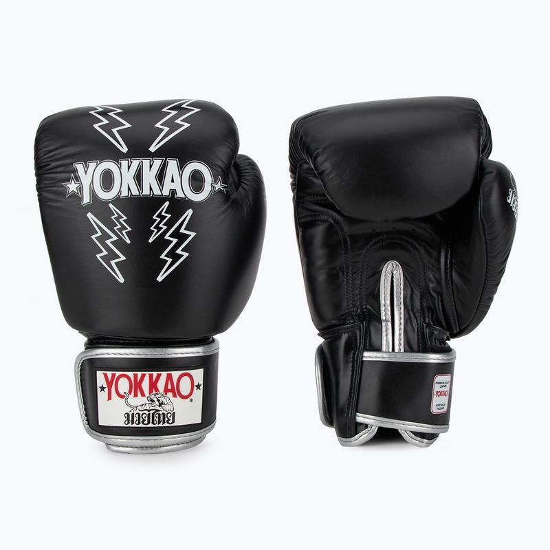 Guanti da boxe da uomo YOKKAO Stadium nero