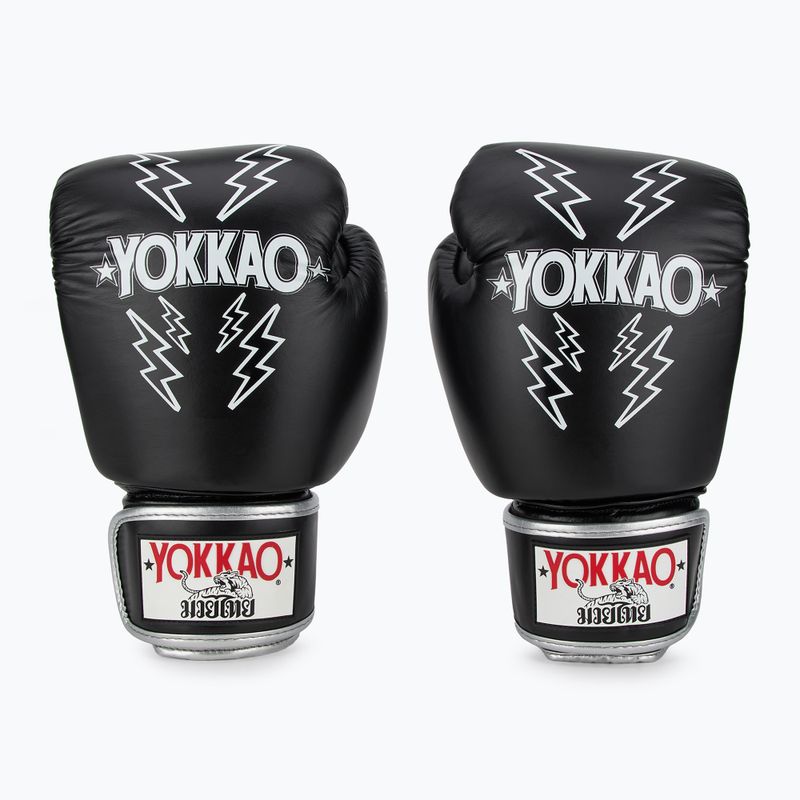 Guanti da boxe da uomo YOKKAO Stadium nero
