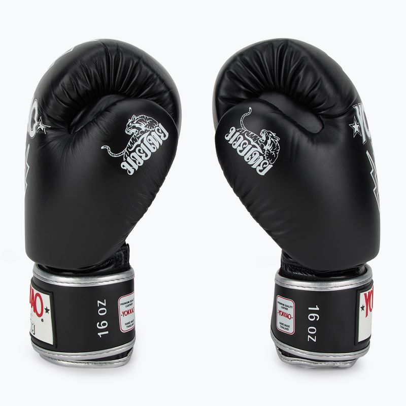 Guanti da boxe da uomo YOKKAO Stadium nero 3