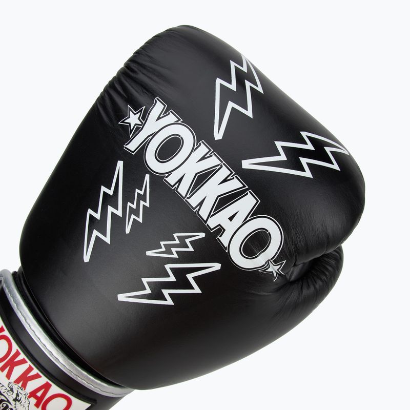 Guanti da boxe da uomo YOKKAO Stadium nero 4