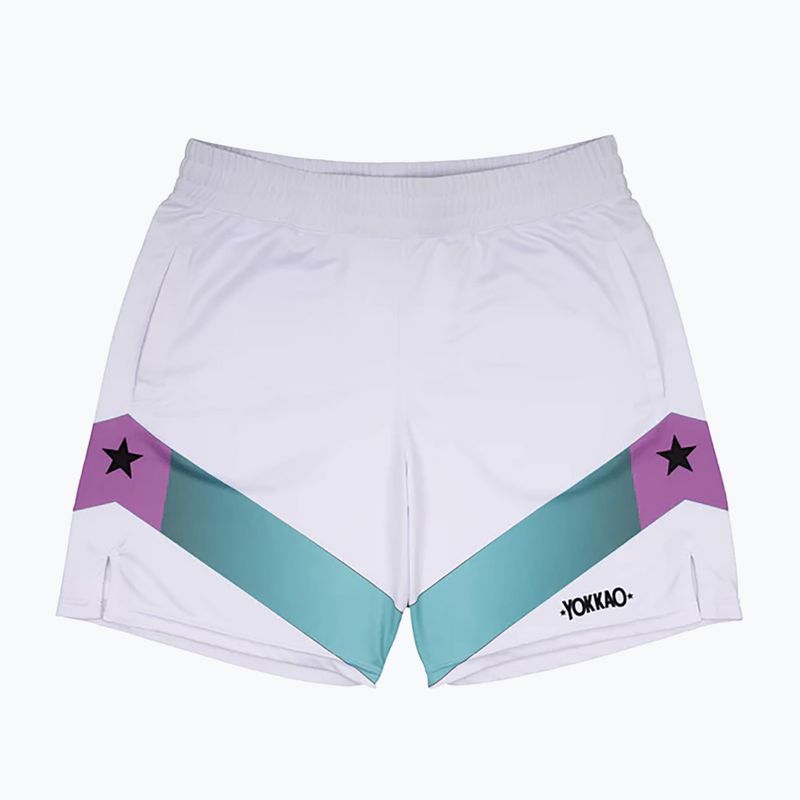 Pantaloncini da allenamento YOKKAO Vert da uomo, bianco