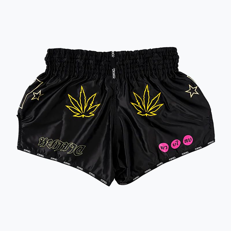 Pantaloncini da allenamento da uomo YOKKAO Wax CarbonFit nero 2