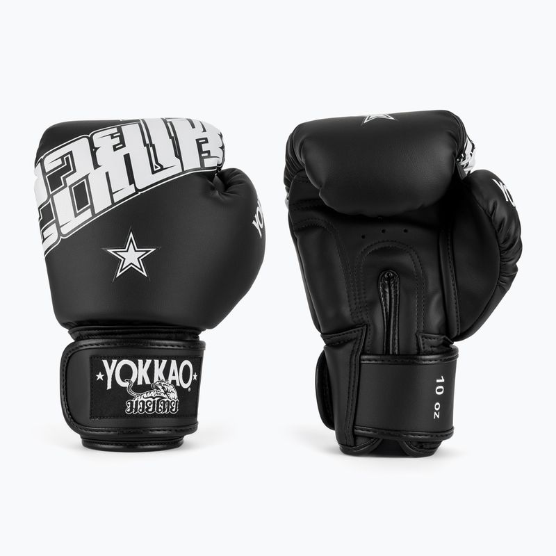 Guantoni da boxe YOKKAO Lettering Boxing black