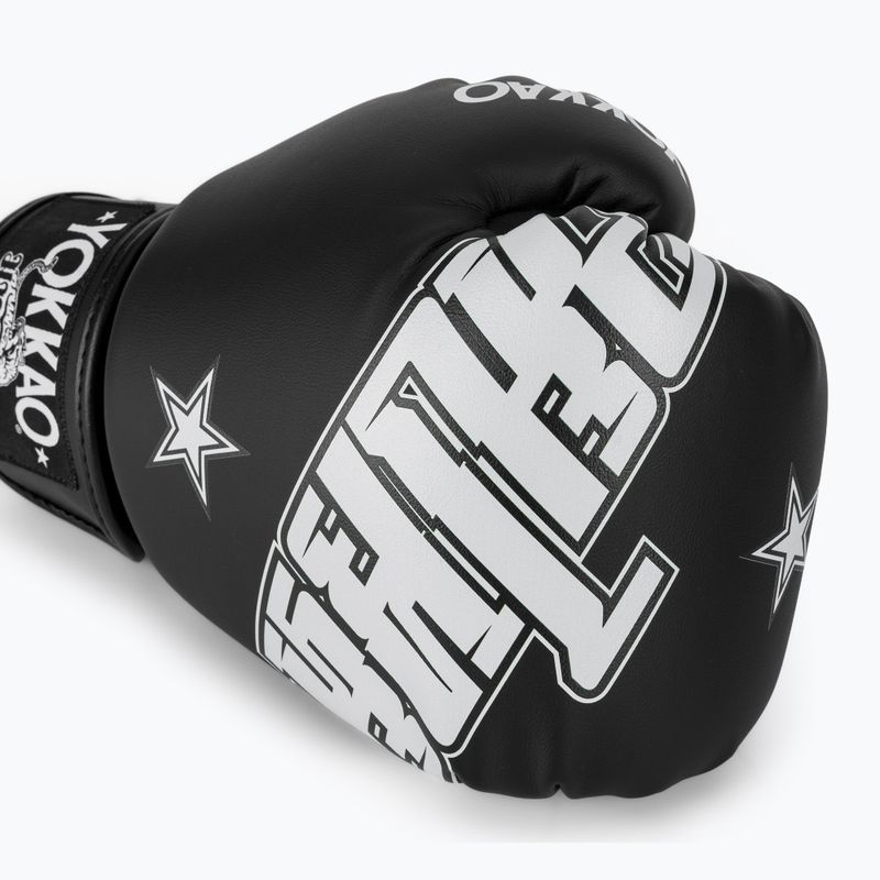 Guantoni da boxe YOKKAO Lettering Boxing black 5
