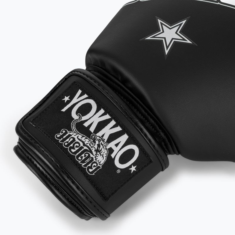Guantoni da boxe YOKKAO Lettering Boxing black 6