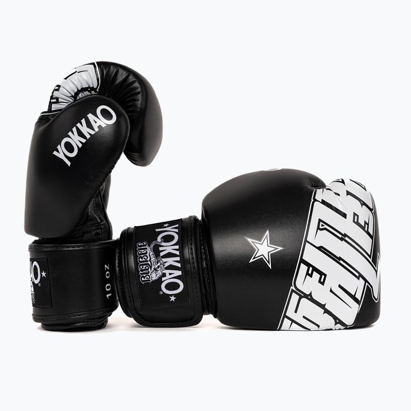 Guantoni da boxe YOKKAO Lettering Boxing black 3