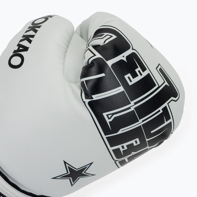 Guantoni da boxe YOKKAO Lettering Boxing white 5