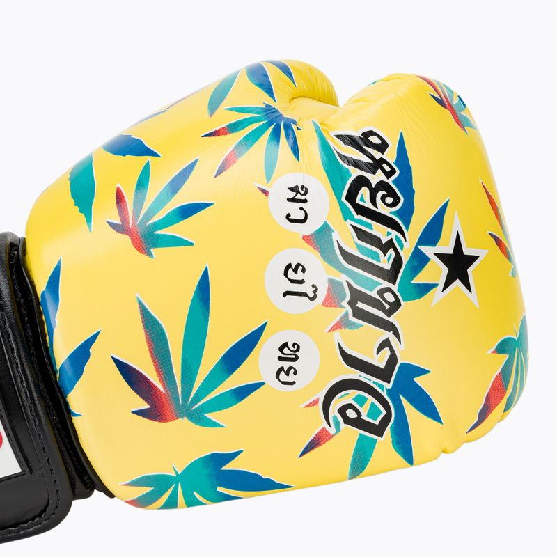 Guanti da boxe da uomo YOKKAO Wax giallo 5
