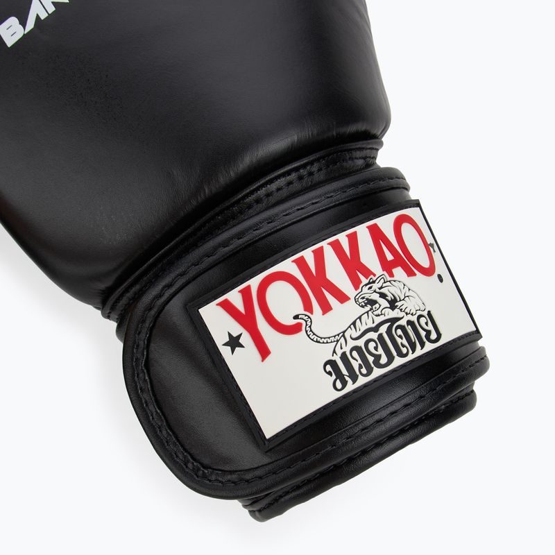 Guanti da boxe YOKKAO East Club uomo nero 6