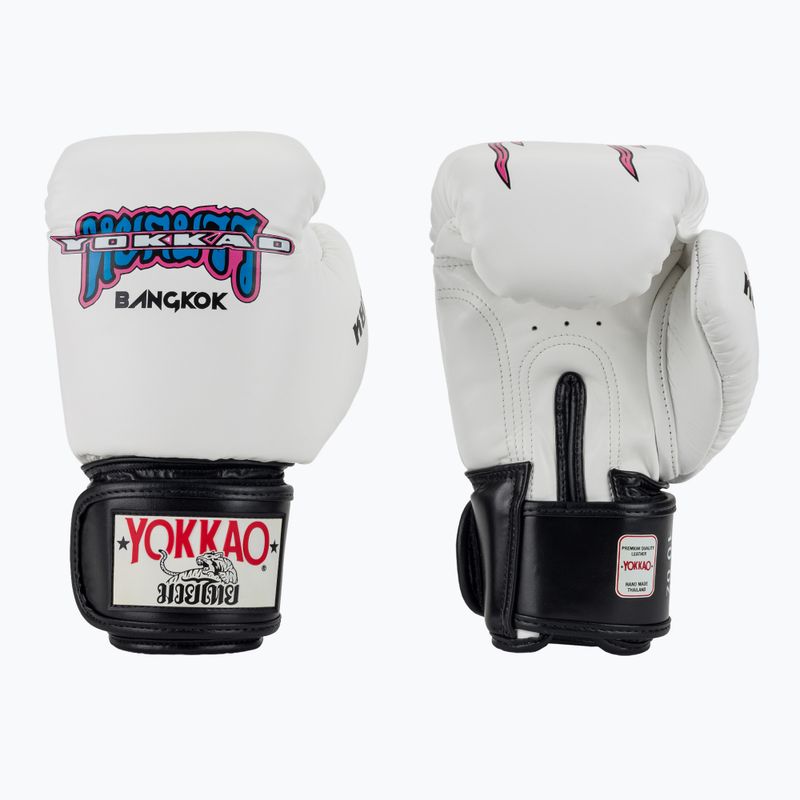 Guantoni da boxe da uomo YOKKAO East Club white