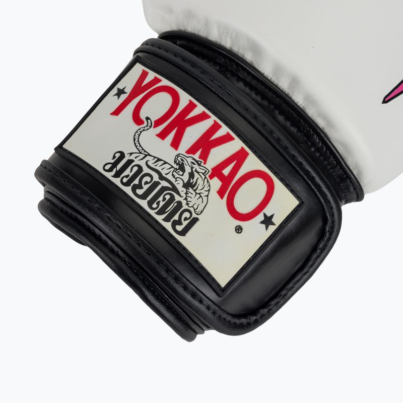 Guantoni da boxe da uomo YOKKAO East Club white 6