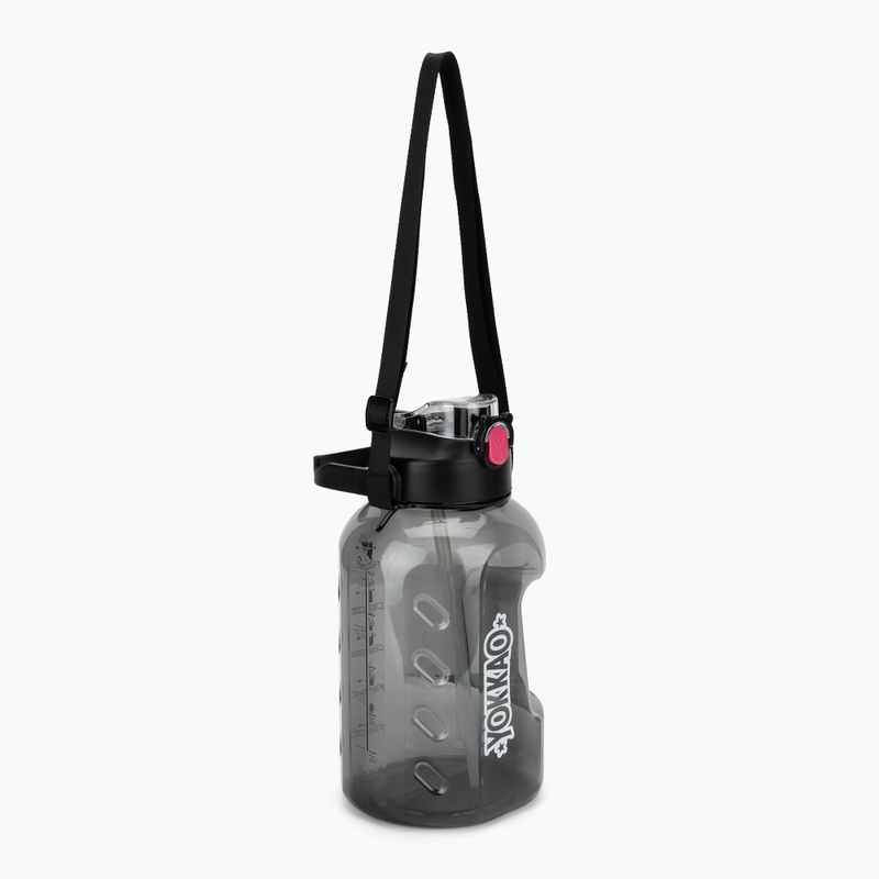 Bottiglia YOKKAO Dumbbell Water 2,2 l black