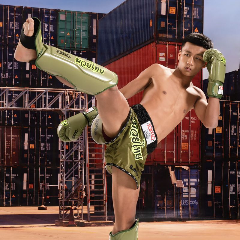 Parastinchi e parapiedi YOKKAO Late Show olive 5