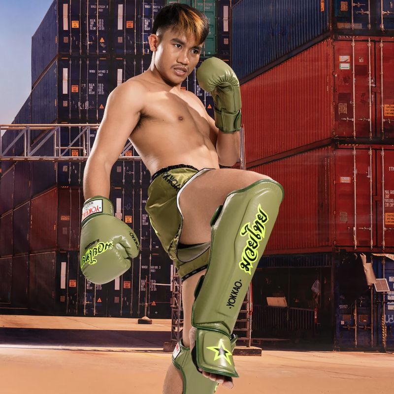 Parastinchi e parapiedi YOKKAO Late Show olive 6