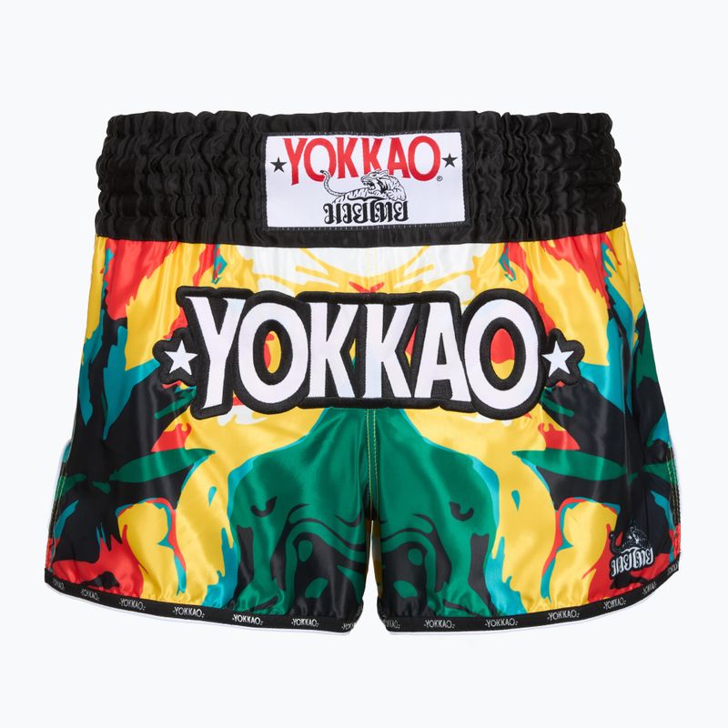 Pantaloncini da allenamento uomo YOKKAO Sunday Trip Muay Thai gold
