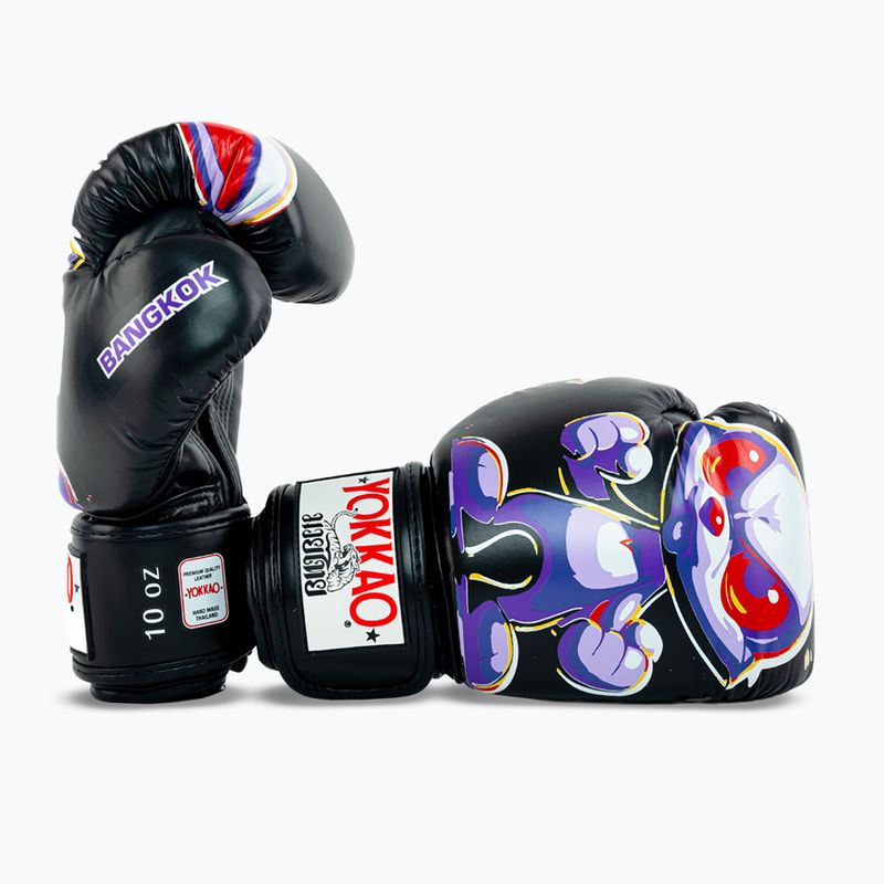 Guantoni da boxe YOKKAO Angry Rabbit Boxing black 2