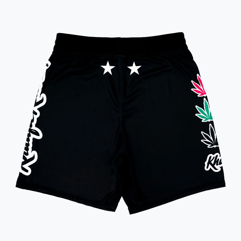 Pantaloncini da allenamento da uomo YOKKAO Khalifa Kush Workout black 2