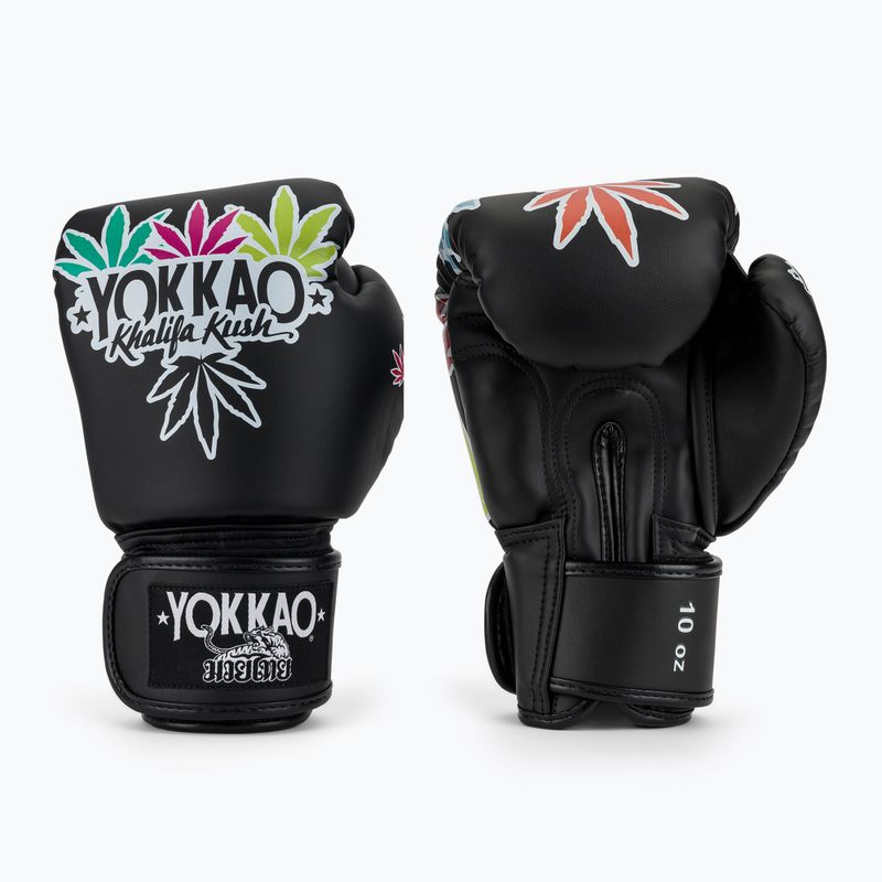 Guantoni da boxe YOKKAO Khalifa Kush Boxing black