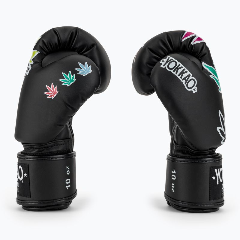 Guantoni da boxe YOKKAO Khalifa Kush Boxing black 4