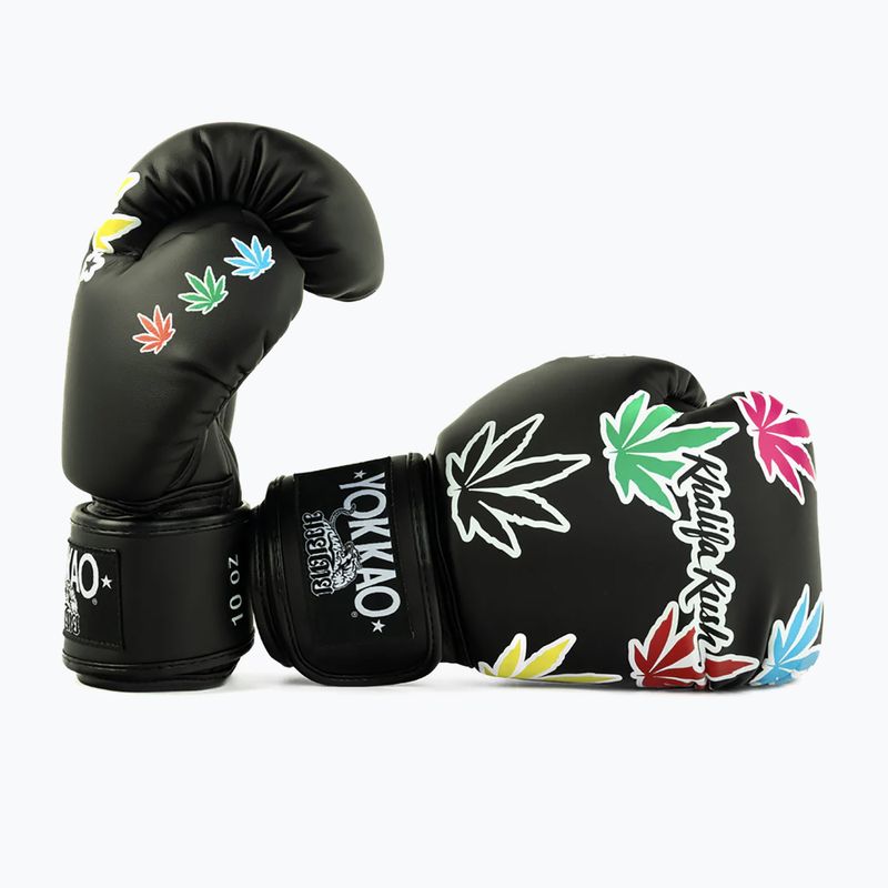 Guantoni da boxe YOKKAO Khalifa Kush Boxing black 4