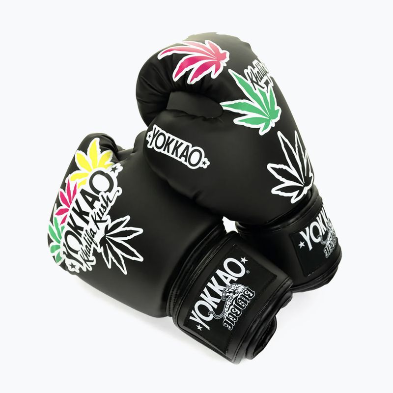Guantoni da boxe YOKKAO Khalifa Kush Boxing black 6