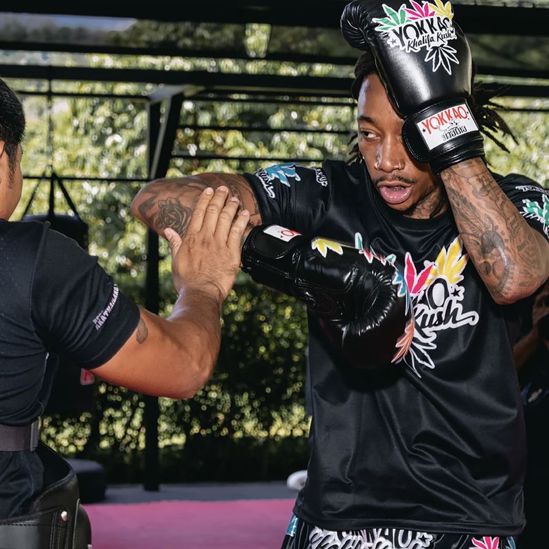 Guantoni da boxe YOKKAO Khalifa Kush Boxing black 8
