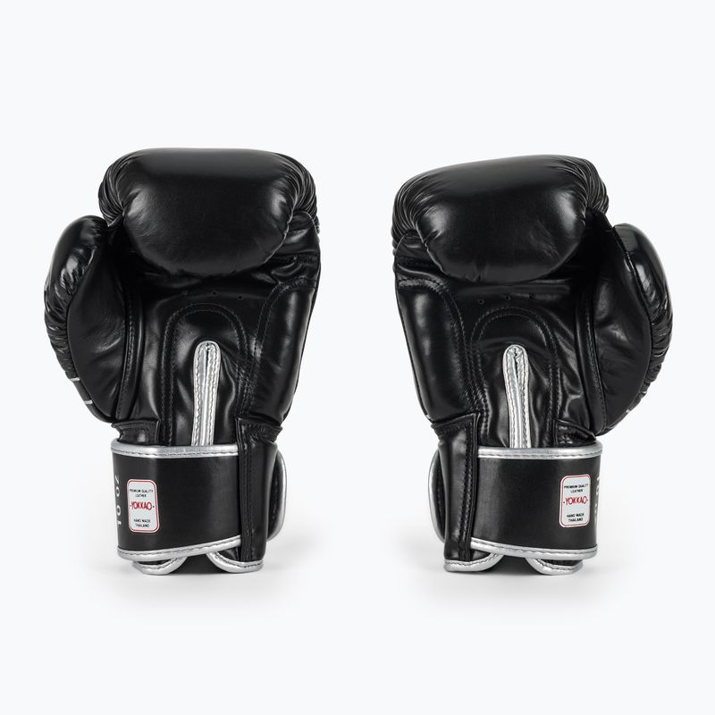 Guantoni da boxe YOKKAO Original Boxing Gloves absolute black 3