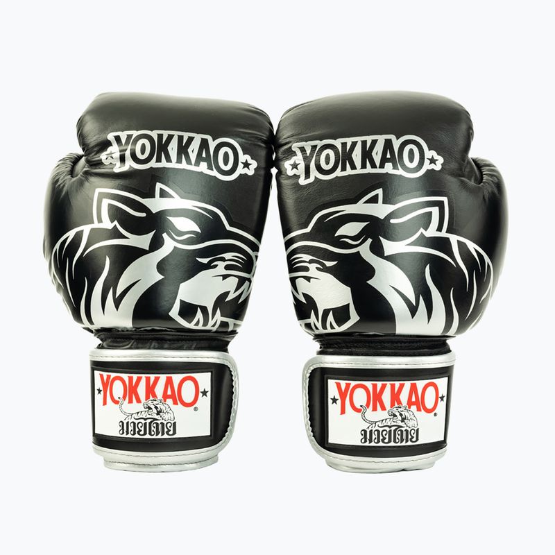 Guantoni da boxe YOKKAO Original Boxing Gloves absolute black 2