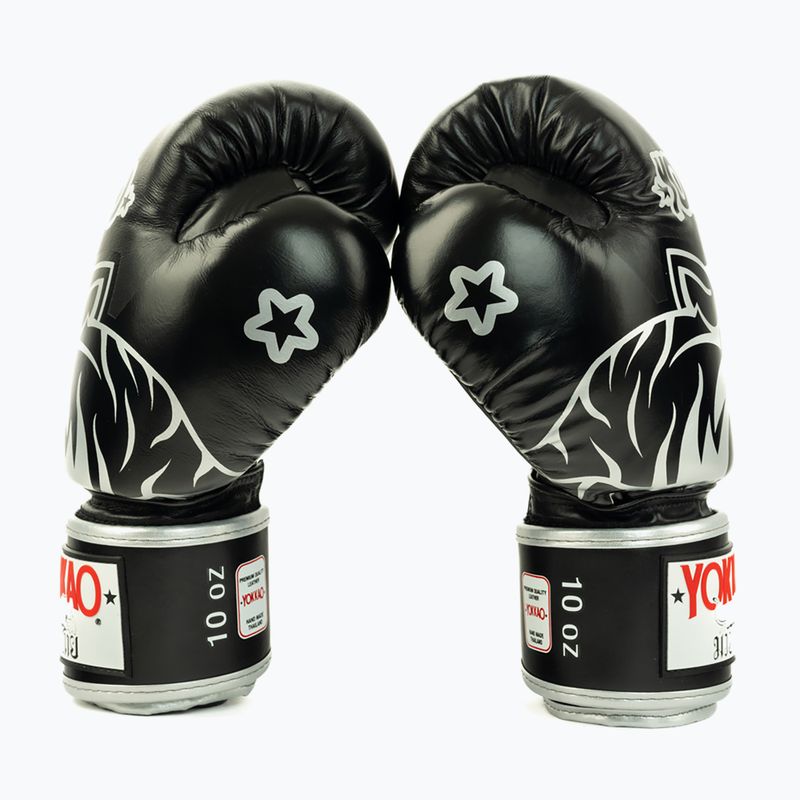 Guantoni da boxe YOKKAO Original Boxing Gloves absolute black 3