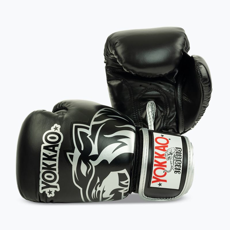 Guantoni da boxe YOKKAO Original Boxing Gloves absolute black 6