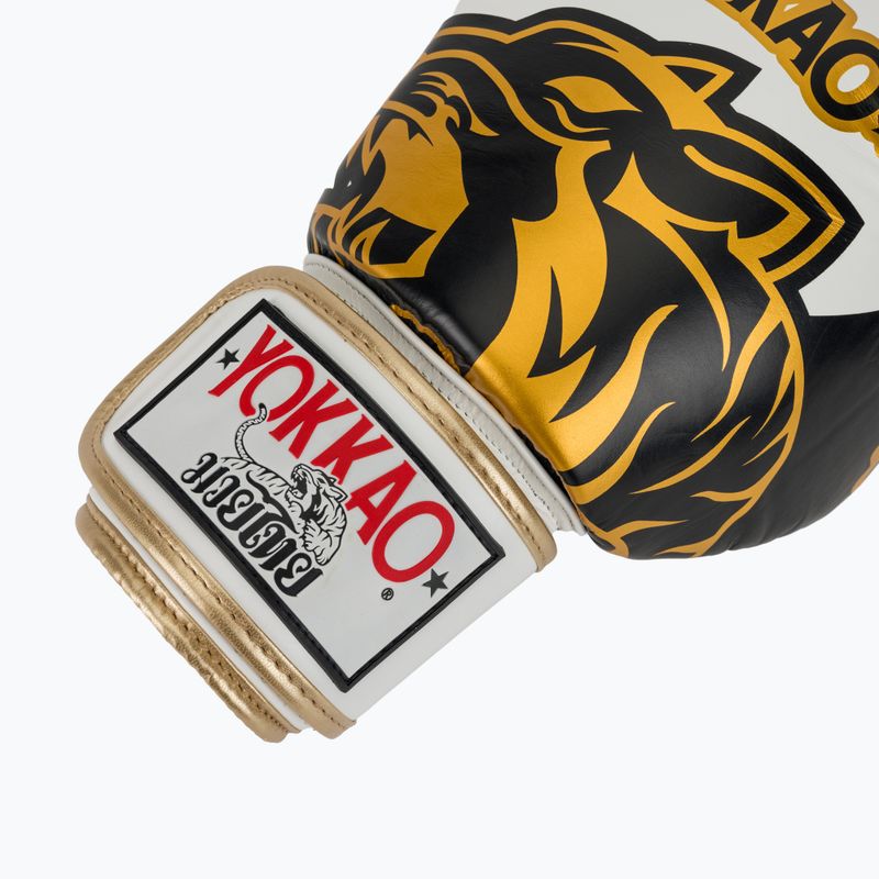 Guantoni da boxe YOKKAO Original Boxing Gloves absolute white 6