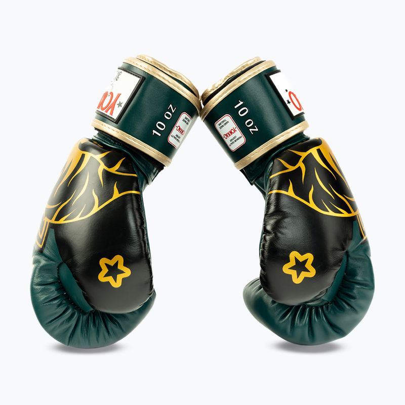 Guantoni da boxe YOKKAO Original Boxing Gloves forest green 6