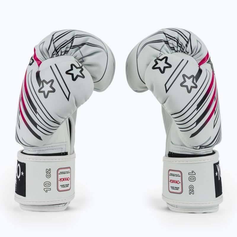 Guantoni da boxe YOKKAO Power Boxing white 4