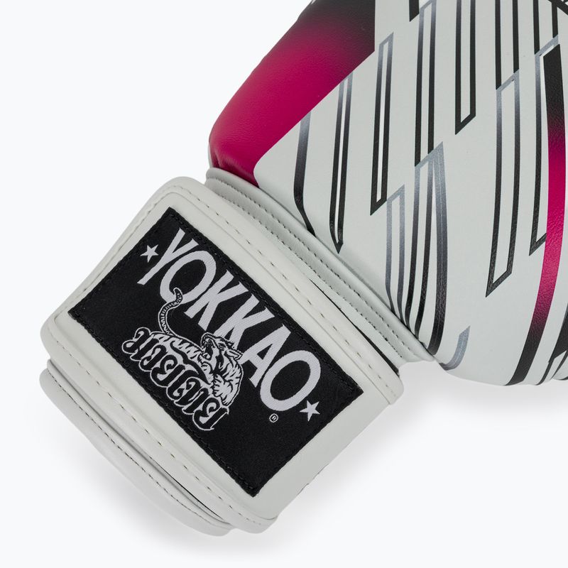 Guantoni da boxe YOKKAO Power Boxing white 6