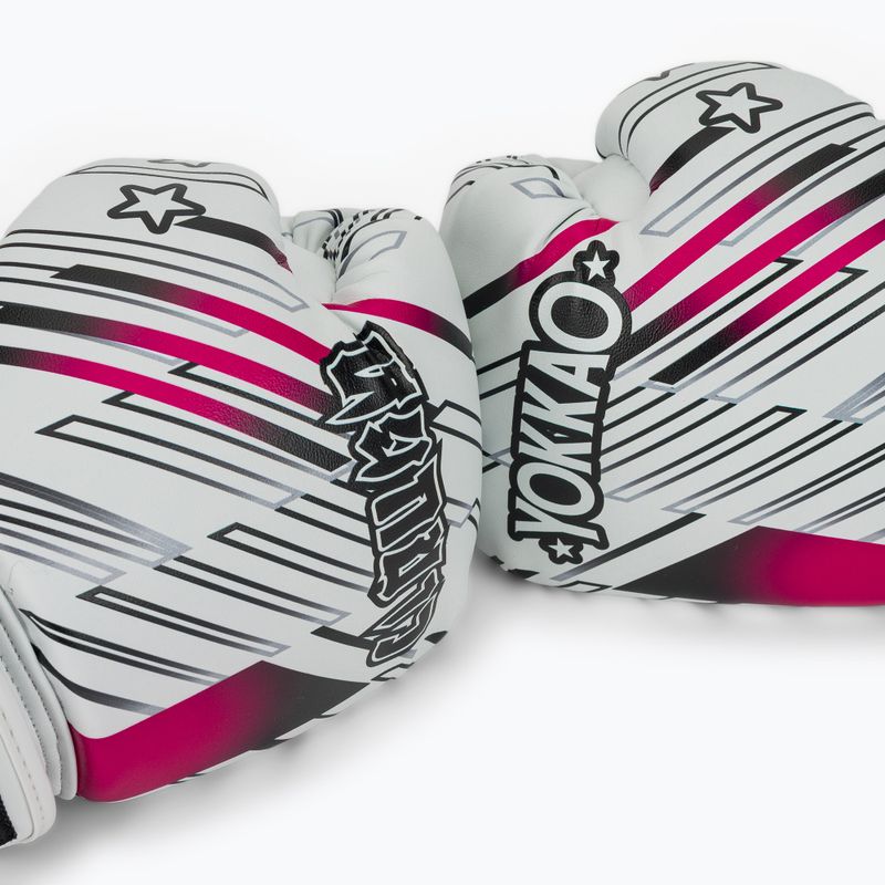 Guantoni da boxe YOKKAO Power Boxing white 7