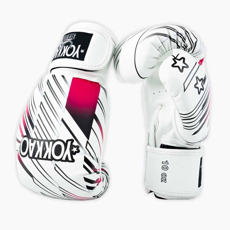 Guantoni da boxe YOKKAO Power Boxing white