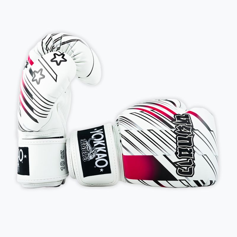 Guantoni da boxe YOKKAO Power Boxing white 2
