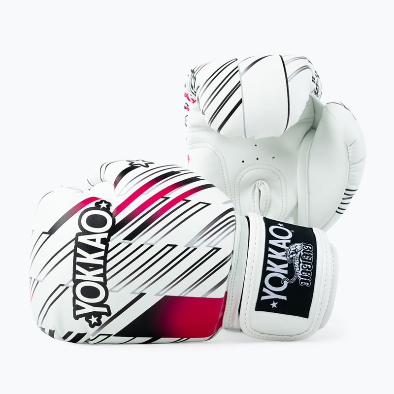 Guantoni da boxe YOKKAO Power Boxing white 3
