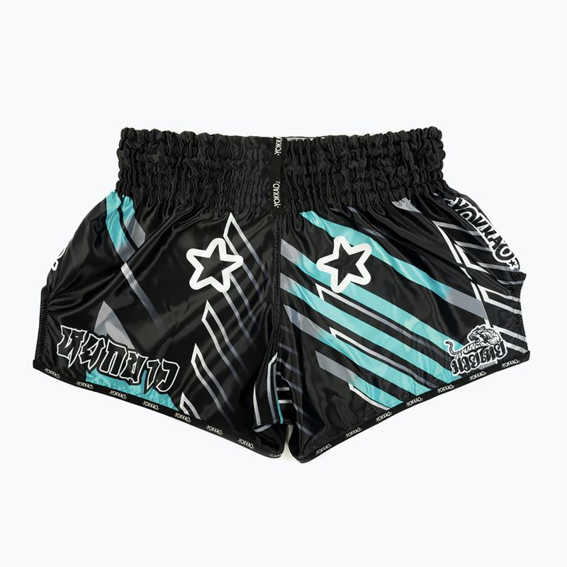 Pantaloncini da allenamento da uomo YOKKAO Power Muay Thai black 2