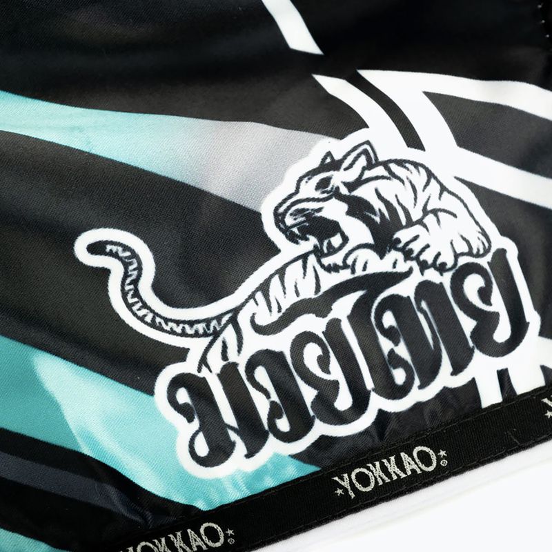 Pantaloncini da allenamento da uomo YOKKAO Power Muay Thai black 4