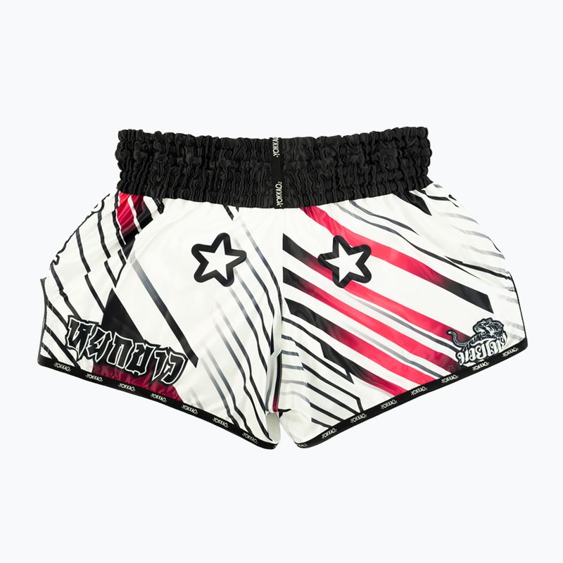 Pantaloncini da allenamento da uomo YOKKAO Power Muay Thai white 2
