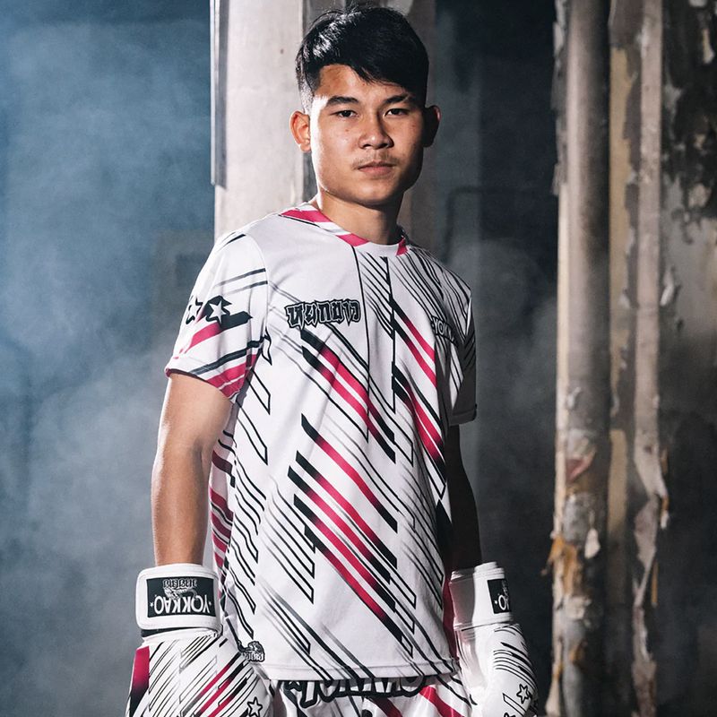 Maglietta da allenamento da uomo YOKKAO Power Workout white 3