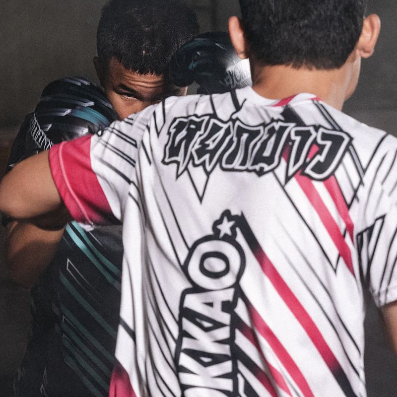 Maglietta da allenamento da uomo YOKKAO Power Workout white 4