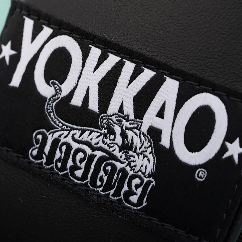 Bersagli da allenamento YOKKAO Freestyle Kicking Pads 2 pcs tiffany/black 9