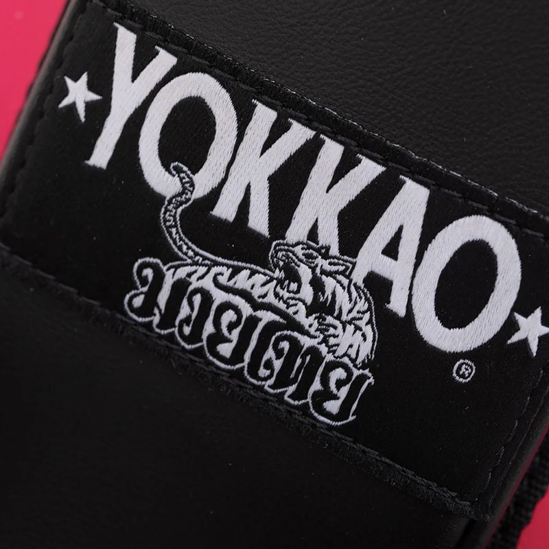 Bersagli da allenamento YOKKAO Freestyle Kicking Pads 2 pcs. fuchsia/black 9